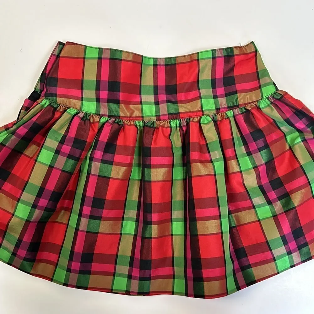 Goes size 8 GAP kids holiday plaid skirt